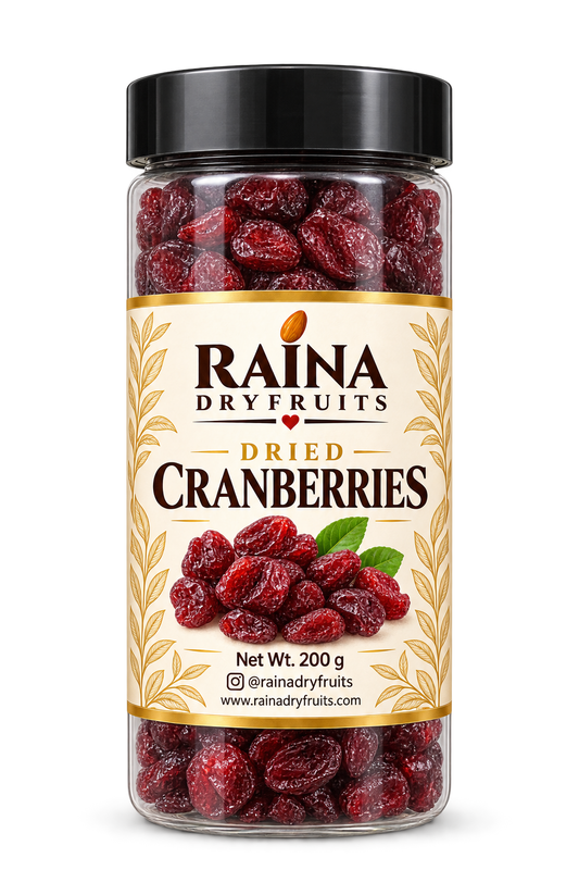 Raina Dried Cranberries- 200 gm